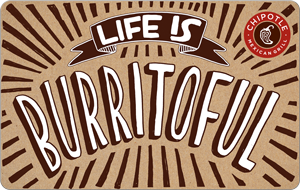 Chipotle gift card