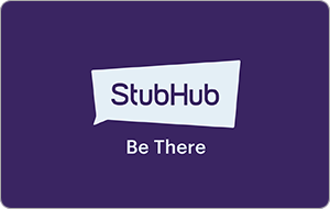 StubHub gift card